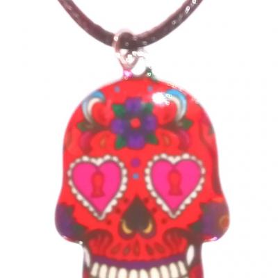 COLLIER TÊTE DE MORT ( MEXICAIN )