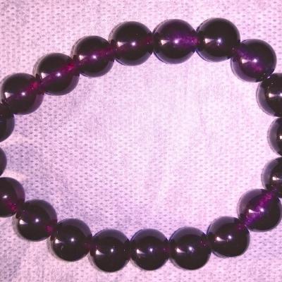 BRACELET AGATE VIOLETTE