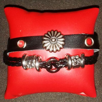 BRACELET CUIR COULISSANT