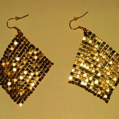 BOUCLES D'OREILLES MAILLE