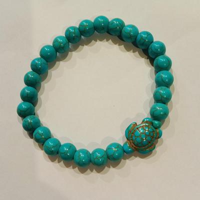 BRACELET HOWLITE TURQUOISE