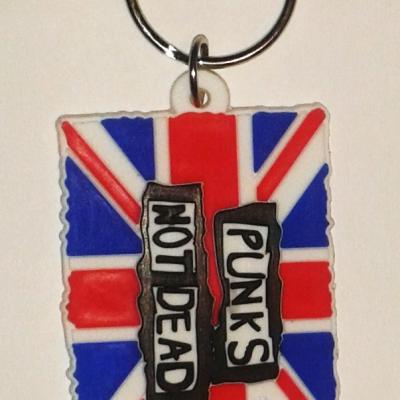 PORTE-CLES PUNKS NOT DEAD