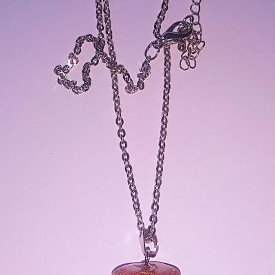 COLLIER PENDULE GOLDSTONE