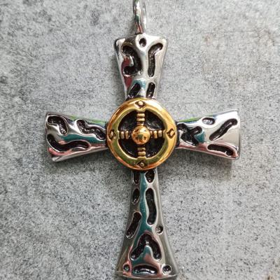 PENDENTIF CROIX ACIER INOXYDABLE