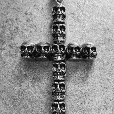 PENDENTIF CROIX ACIER INOXYDABLE