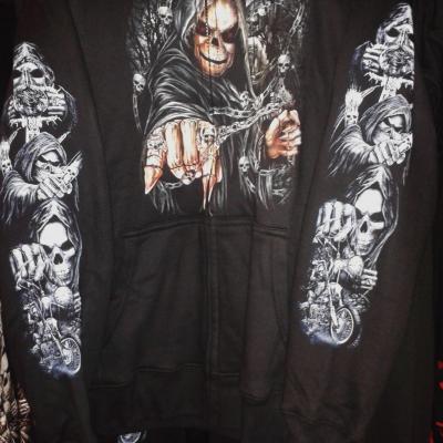 SWEAT ZIPPE CAPUCHE